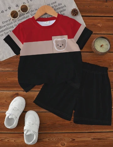 Compleu Shein Kids, mix culori