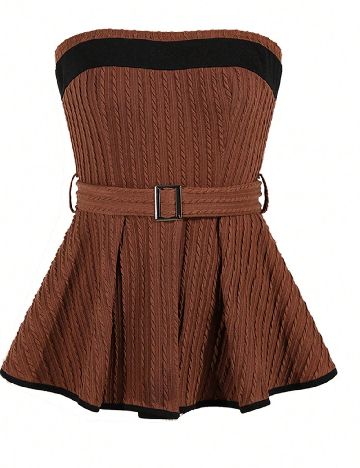 Bluza SHEIN, maro