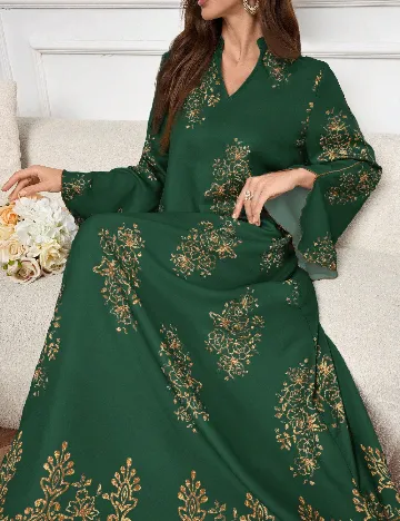 Rochie lunga SHEIN, verde