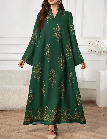 Rochie lunga SHEIN, verde