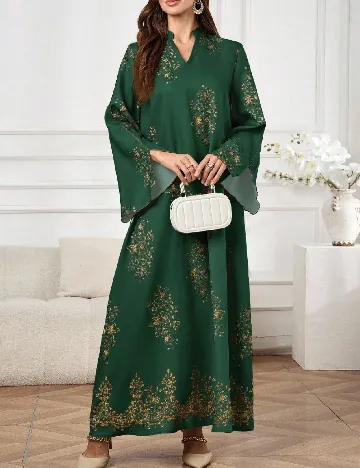 Rochie lunga SHEIN, verde