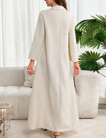 Rochie lunga SHEIN, crem