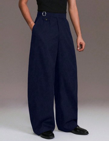 Pantaloni SHEIN, albastru