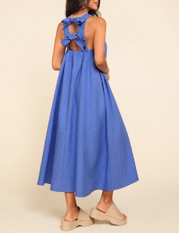 Rochie medie SHEIN, albastru