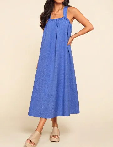 Rochie medie SHEIN, albastru