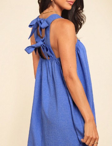 Rochie medie SHEIN, albastru
