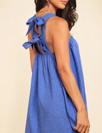Rochie medie SHEIN, albastru