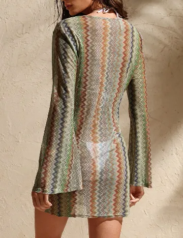 Rochie de plaja SHEIN, mix culori