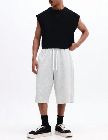 Pantaloni scurti SUMWON, gri