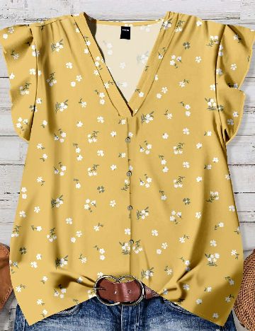 Bluza SHEIN, galben