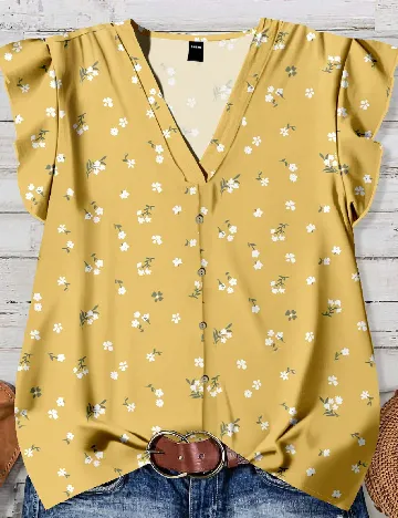 Bluza SHEIN, galben