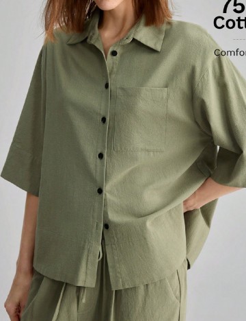 Camasa Ontre, verde
