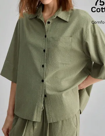 Camasa Ontre, verde