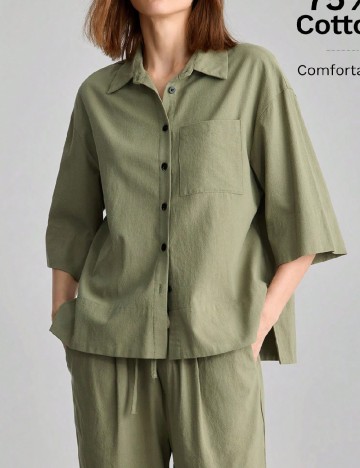 Camasa Ontre, verde