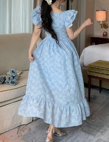 Rochie lunga SHEIN, albastru