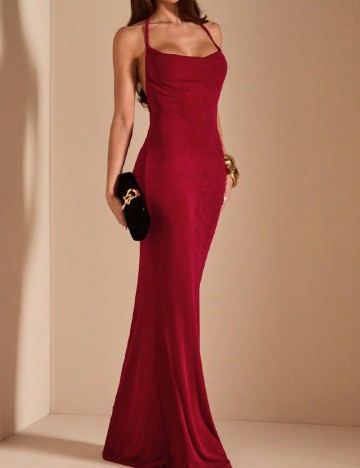 Rochie lunga SHEIN, rosu