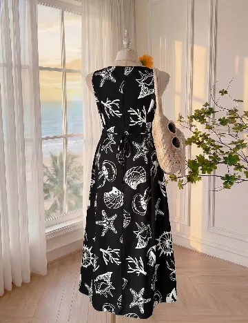 Rochie medie SHEIN CURVE, negru