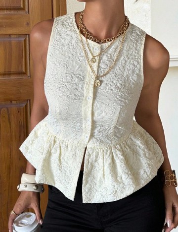 Bluza SHEIN, ecru