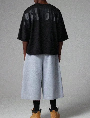 Tricou Oversize SHEIN, negru