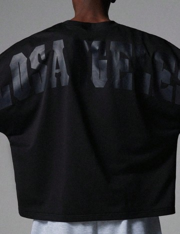 Tricou Oversize SHEIN, negru
