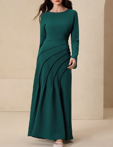 Rochie lunga SHEIN, verde