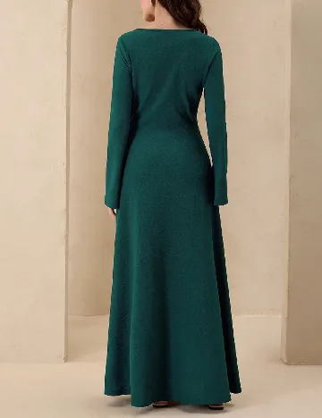 Rochie lunga SHEIN, verde