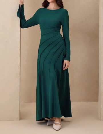Rochie lunga SHEIN, verde