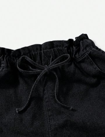 Pantaloni scurti SHEIN, negru