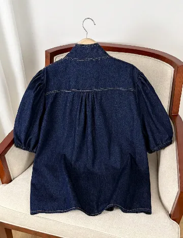 Camasa SHEIN CURVE, bleumarin