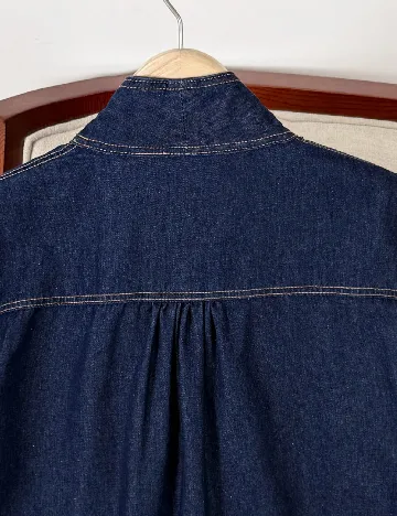 Camasa SHEIN CURVE, bleumarin