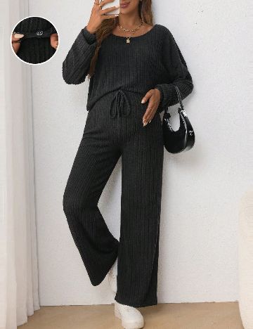 Compleu SHEIN Maternity, negru