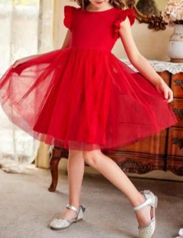 Rochie Shein Kids, rosu