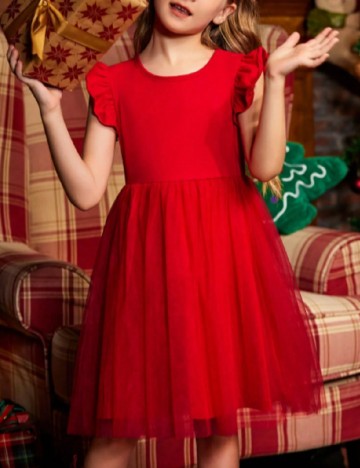 Rochie Shein Kids, rosu