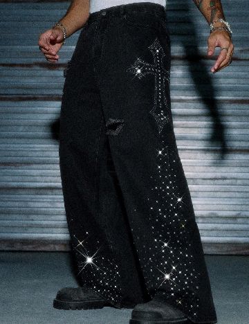 Blugi SHEIN, negru
