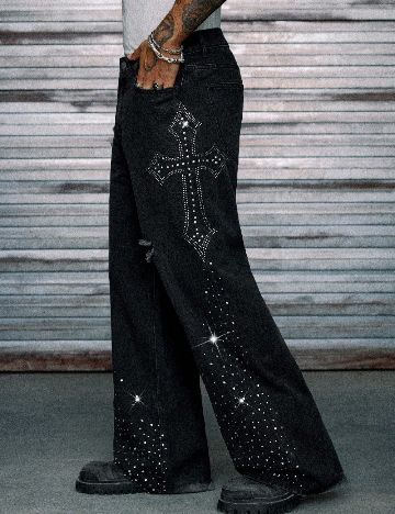 Blugi SHEIN, negru