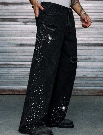 Blugi SHEIN, negru