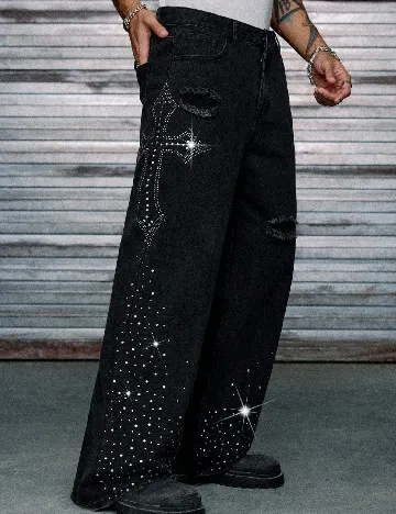 Blugi SHEIN, negru