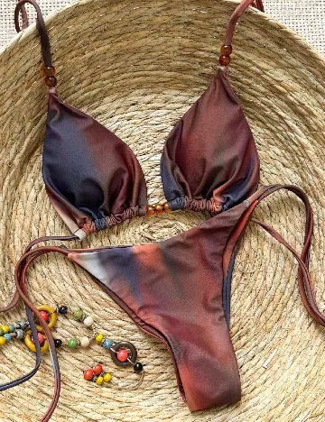 Costum de baie SHEIN, mix culori
