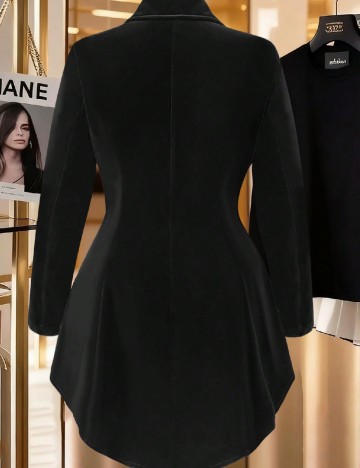 Jacheta SHEIN CURVE, negru