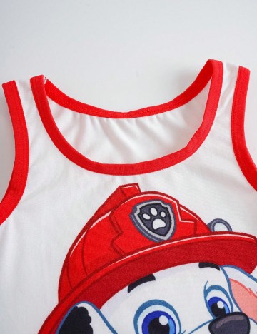 Set lenjerie Shein Kids, rosu