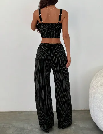 Compleu SHEIN, negru/alb
