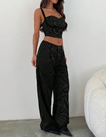 Compleu SHEIN, negru/alb