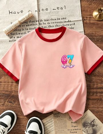Tricou Shein Kids, roz