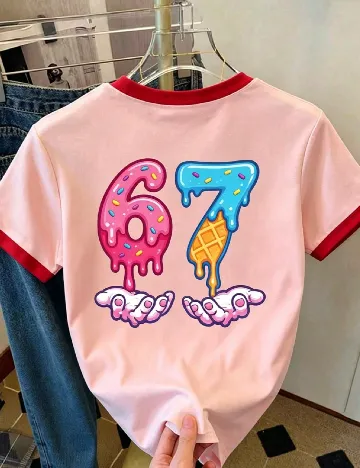 Tricou Shein Kids, roz