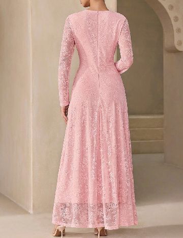 Rochie lunga SHEIN, roz deschis