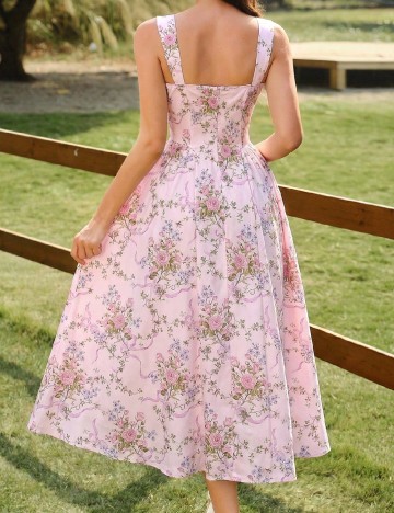 Rochie medie SHEIN, roz