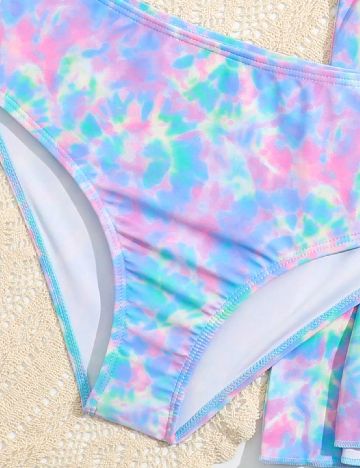 Costum de baie Shein Kids, mix culori