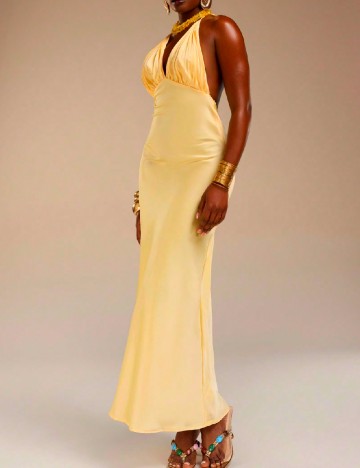 Rochie lunga SHEIN, galben