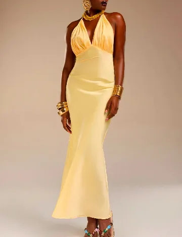 Rochie lunga SHEIN, galben