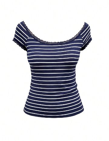 Tricou SHEIN, bleumarin
